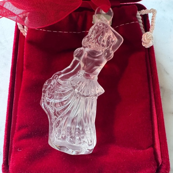 Waterford Crystal Holiday Ornament Box - Red and Gold - Picture 3 of 3